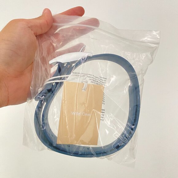 Wild One Dog Collar Size Extra Large Blue - Picture 2 of 2